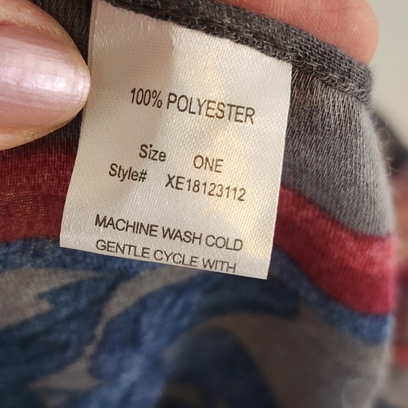 Woven Heart Boho Floral Kimono Cardigan One Size Lightweight Flowy Short Sleeve - Picture 7 of 8